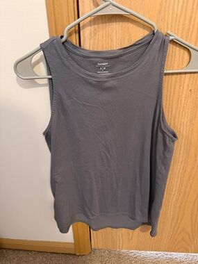 Old Navy Charcoal Gray Sleeveless Tank Top